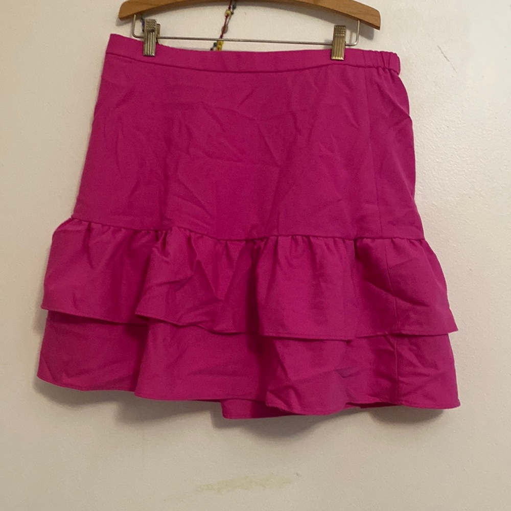 J.Crew fuchsia skirt